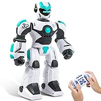 RC Robot Toy for Kids Remote Control Robot Toy, Smart Gesture Sensing Rechargeable & Programmable Robot Walking Dancing Singing Chirstmas Gift for 3-15 Years Old Boys Girls