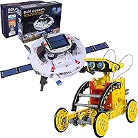 Science Experiment Solar Robots Kits for Boys Girls, 12-in-1 STEM Projects for Kids Ages 8-12, Solar Powered Robot Kit Gifts for Teen Ages 9 10 11 12