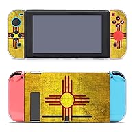 Vintage New Mexico Flag Fashion Separable Case Compatible with Switch Anti-Scratch Dockable Hard Cover Grip Protective Shell