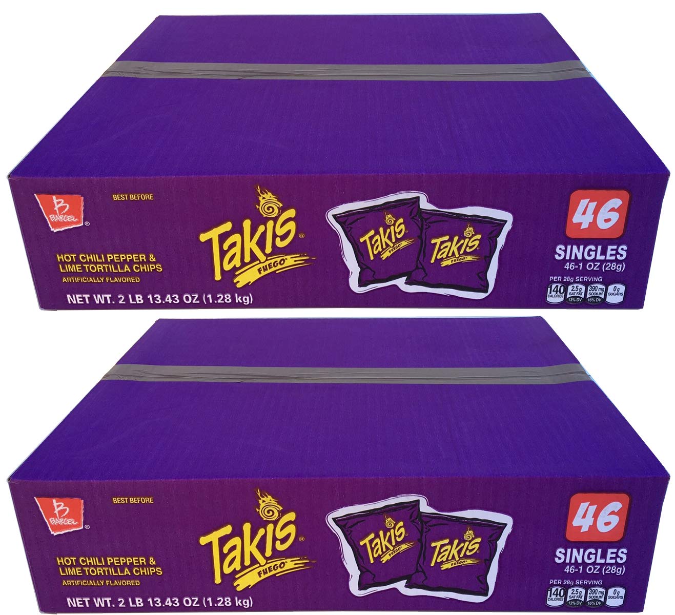 Takis NPVTYR Barcel Fuego 2 Pack