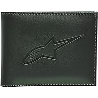ALPINESTARS Men's Ageless Leather Wallet, Military Green, One Size