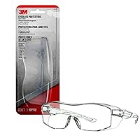 3M Eyeglass Protectors with Scratch Resistant Lens, Clear Frame, Clear Lens