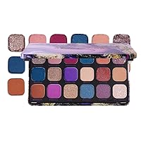 Forever Flawless, Eutopia, 19 g Eyeshadows Palette| Long wearing and Easily Blendable Eye makeup Palette with Shimmary & Matte finish-19 g