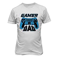 New Graphic Gamer Dad Novelty Tee Men's T-Shirt