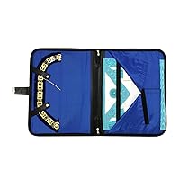 Masonic Regalia Smart Briefcase for Apron and Chain Collar Soft Handle Black MB014
