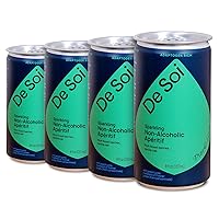 De Soi Purple Lune by Katy Perry - Sparkling Beverages, Natural Botanical, Adaptogen Drink, Cherry, Ashwagandha, Green Tea, Vegan, Gluten-Free, Ready to Drink 4-pack cans(8 fl oz)