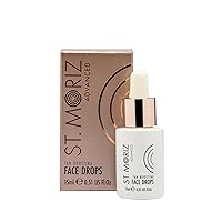 Advanced Self Tanning Drops for Face, Tan Boosting Face Drops (0.51 Fl Oz) - Self Tanner Bronzing Drops for Face - Face Tanning Drops to Add to Moisturizer