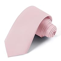 Black Ties For Men Solid Pure Color Formal Neckties 3.15