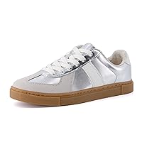 CUSHIONAIRE Women's Bailey lace up Sneaker +Comfort Foam, Wide Widths Available