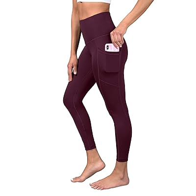 90 Degree By Reflex Squat Proof Elastic Free Super High Waisted Tummy  Control Ankle Leggings with Pockets