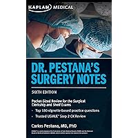 Dr. Pestana's Surgery Notes: Pocket-Sized Review for the Surgical Clerkship and Shelf Exams (USMLE Prep) Dr. Pestana's Surgery Notes: Pocket-Sized Review for the Surgical Clerkship and Shelf Exams (USMLE Prep) Kindle Paperback
