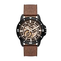 Relic by Fossil Men's Brenton Quartz Watch, Brown