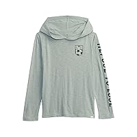 Boys' Graphic Sleeve Hooded Tee T-Shirt