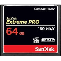 64GB Extreme PRO Compact Flash Memory Card UDMA 7 Speed Up To 160MB/s - SDCFXPS-064G-X46