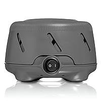 Yogasleep Dohm Uno White Noise Sound Machine, Fan-Based Natural Calming Pink Noise for Office Privacy, Sleep Aid & Meditation. Adjustable Tone & Noise Canceling for Travel, Baby & Adults (Charcoal)