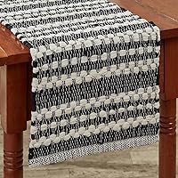 Park Designs Onyx and Ivory Chindi Table Runner 13