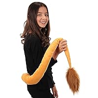 elope Lion Plush Oversized Costume Tail for Adults and Kids