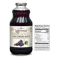 Organic Pure Concord Grape Juice, 32 oz