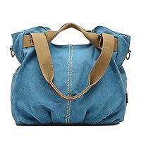 Casual Women's Shoulder bag Hobo Canvas Crossbody Bags Top Handle Tote Handbag Purse