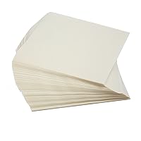 Square Wax Paper, 250 Pieces, Small, White