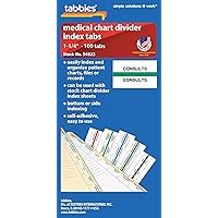 Tabbies Medical Chart Index Tabs 