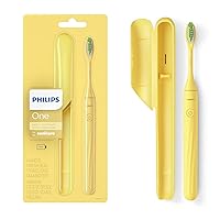 Philips One by Sonicare Battery Toothbrush, Mango Yellow, HY1100/02
