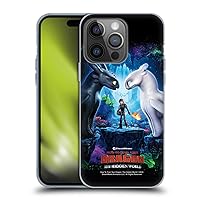Head Case Designs Officially Licensed How to Train Your Dragon Hiccup, Toothless & Light Fury III The Hidden World Soft Gel Case Compatible with Apple iPhone 14 Pro