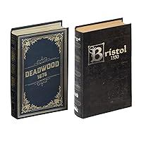 Bristol 1350 and Deadwood 1876 Board Game Bundle - Games of Strategy, Deceit, Cards, and Luck