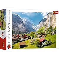 Trefl Lauterbrunnen, Switzerland 3000 Piece Jigsaw Puzzle Red 46