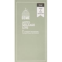 Dome(R) Auto Mileage Log, Card Stock Cover, 3 1/4in. x 6 1/4in., Gray