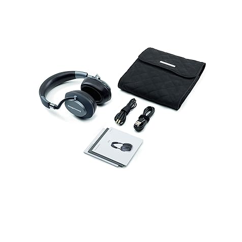 Bowers & Wilkins PX Active Noise Cancelling Wireless Headphones Best-in-class Sound, Space Grey