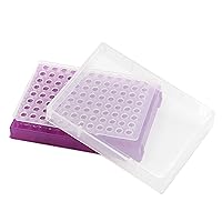PCR Tube Rack for 0.2ml Micro-Tubes, 8 x 12 Array (Purple)