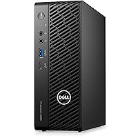 Dell Precision T3260 Compact Workstation Desktop Computer Tower (2022) | Core i9-2TB SSD Hard Drive + 1TB SSD - 64GB RAM - Quadro T400 | 24 Cores @ 5.6 GHz Win 11 Pro