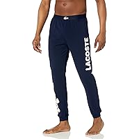Lacoste Men's Relaxed Fit Graphic Croc Print Pajama Jogger Pant