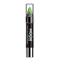 Neon Uv Glitter Body Crayons, Green, 3.5g Single