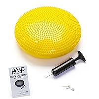 Black Mountain Products Exercise Balance Stability Disc with Hand Pump