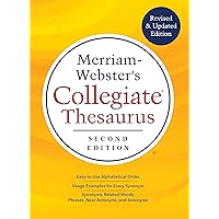 Merriam-Webster's Collegiate Thesaurus, Newest Edition (Hardcover) Merriam-Webster's Collegiate Thesaurus, Newest Edition (Hardcover) Hardcover Kindle Book Supplement