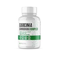 Garcinia Cambogia Extra Strength | #1 New Garcinia Cambogia Supplement Plus Potassium Chloride, Calcium Carbonate & Chromium Amino Acid | Increase Energy & Stamina - 60 Vegan Capsules