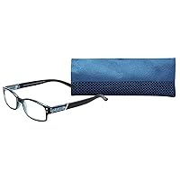 Select-A-Vision womens Victoria Klein 9076 Blue Reading Glasses, Blue, 27 mm US