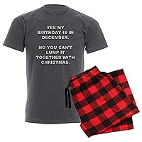 CafePress Christmas Birthday Men's Novelty Pajamas