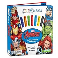 Marvel: Avengers: with 7 Felt Tip Pens and 30 Pages of Coloring Marvel: Avengers: with 7 Felt Tip Pens and 30 Pages of Coloring Paperback