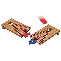 Schylling Table Top Corn Hole Game, Brown, (Model: TCH)
