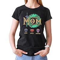 Personalized The Legend Of Mom Shirt, Custom Mother's Day Shirt, Mother's Day Funny Shirt, Gamer Mom,Mothers Day Gifts For Mom Tshirt, Tank Top, V-Neck, Long Sleeve, Sweatshirt, Hoodie
