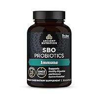 Probiotics for Immune Support, SBO Once Daily Probiotics with Vitamin C and Vitamin D, 30Ct for Healthy Digestion and Immune System Function Support, 25 Billion CFUs*