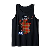 Scott Scottish Clan Tartan Scotland Tank Top
