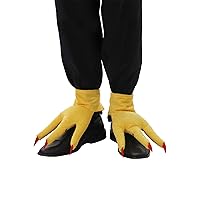 FUN Costumes CreatureCuffs Chicken Feet Standard Yellow