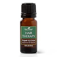 Hair Therapy Essential Oil Blend 10 mL (1/3 oz) Strengthen, Repair and Grow Hair, 100% Pure, Undiluted, Essential Oil Blend