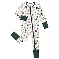 Baby Boys Girls Footless Pajamas - Viscose from Bamboo Zippy Pjs Sleep 'N Play - Infant One Piece Romper - 0-24 Months