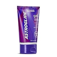 Astroglide Personal Lubricant, Gel - 4 oz, Pack of 5