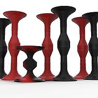 Popdarts PRO Pack Game Set (Red & Black) - Indoor, Outdoor Suction Cup Throwing Game - Competition with a POP